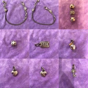 Brighton charms and bracelet